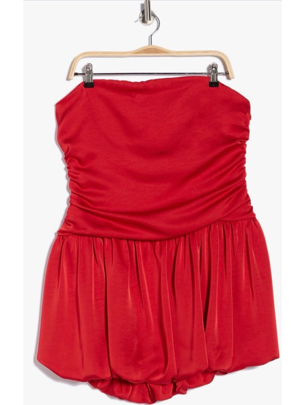 Y2K Dress large super short bubble dress abound Nordstrom’s RED miniskirt short